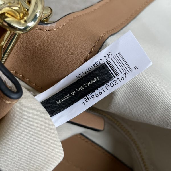 The Latest Glossy Calfskin Cross-Body Bag With Mj Shoulder Strap Is Detachable And Adjustable In Length And Dust Bag Brown - Image 9
