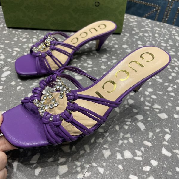 Gucci’s new summer crystal-embellished hand-woven sandals B - Image 5