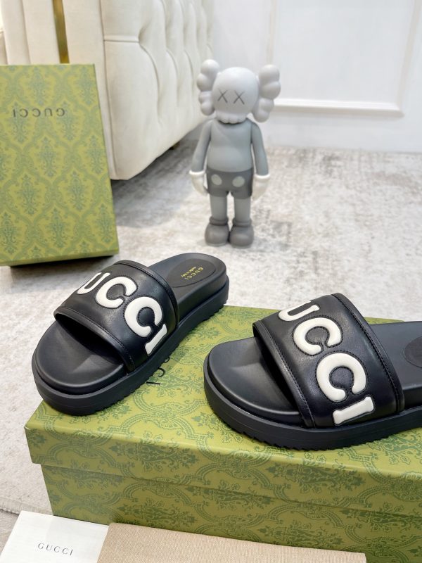 Gucci Gucci spring summer slippers sandals black - Image 6