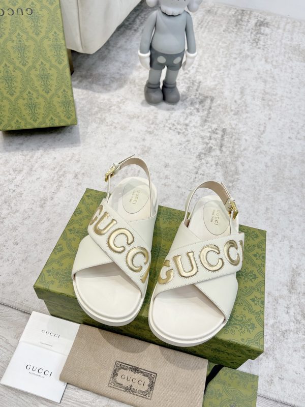 Gucci spring summer slippers sandals white A