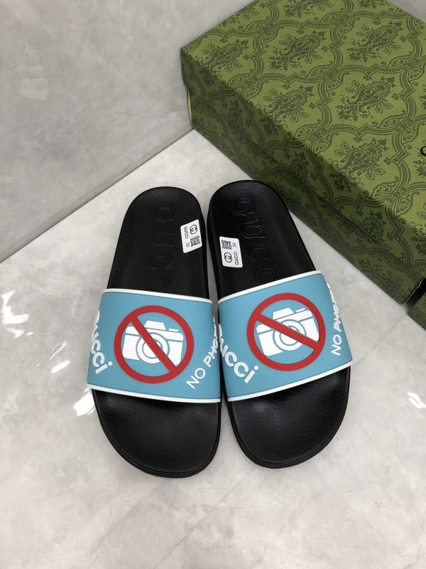 Gucci men's and women's homobian Gudgem slippers sandals - Image 3