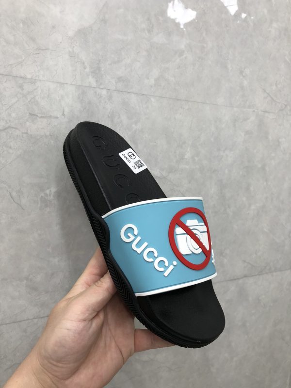 Gucci men's and women's homobian Gudgem slippers sandals - Image 7