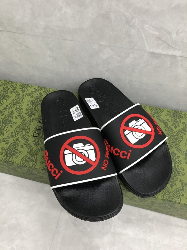 Gucci men’s and women’s homobian Gudgem slippers sandals B - Image 6