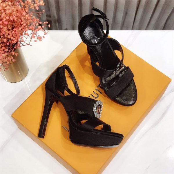 louis vuitton heel sandals