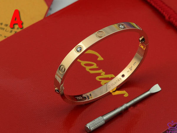 Cartier Classic Love Bracelet Rose Gold With Diamonds