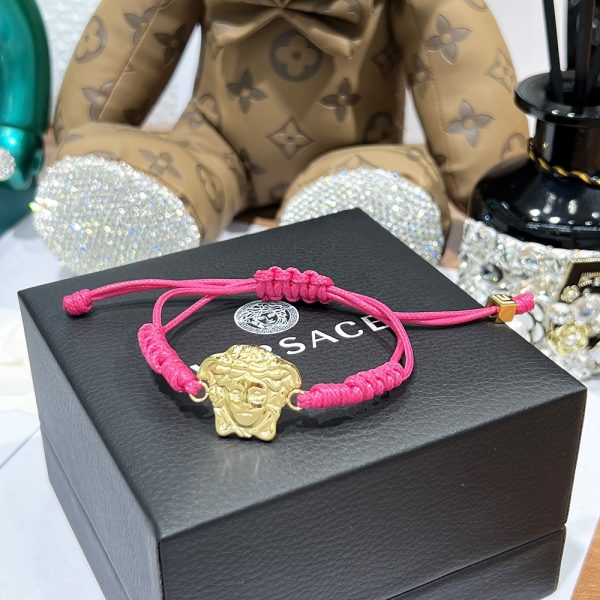 Versace Medusa Woven Bracelet