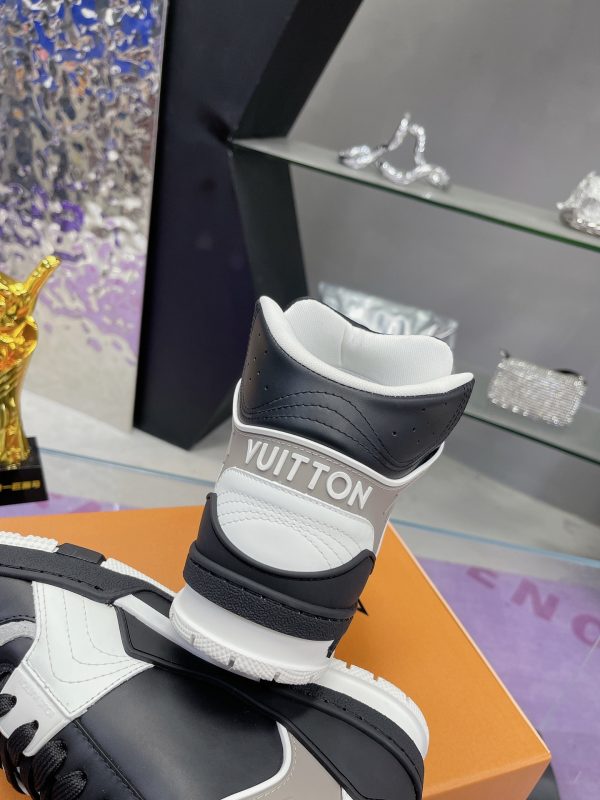 2024 Louis Witton High Top Collection Trainer is transparent PVC sneakers B - Image 7