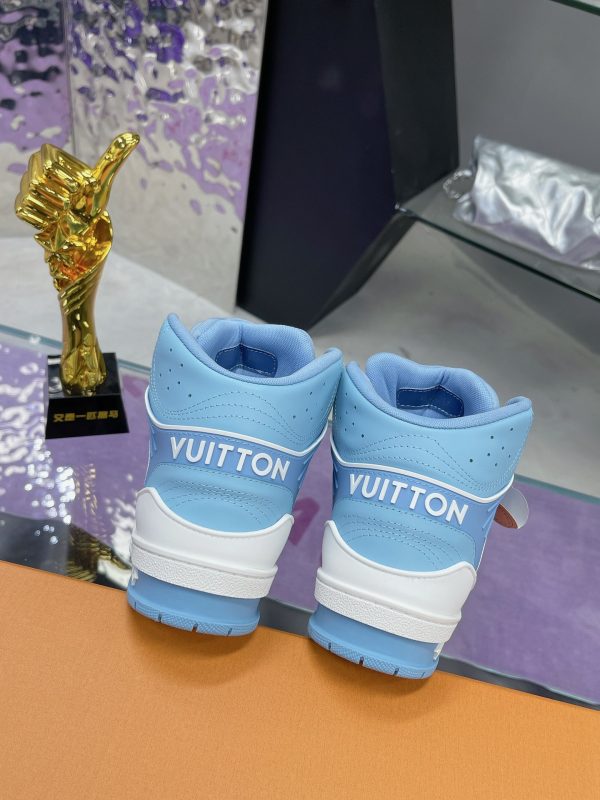 2024 Louis Witton High Top Collection Trainer is transparent PVC sneakers B - Image 9