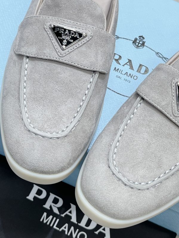 Couples Prada 2023 latest loafers half slippers A - Image 7