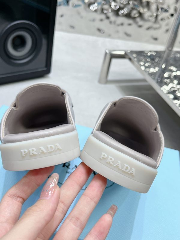 Couples Prada 2023 latest loafers half slippers A - Image 8