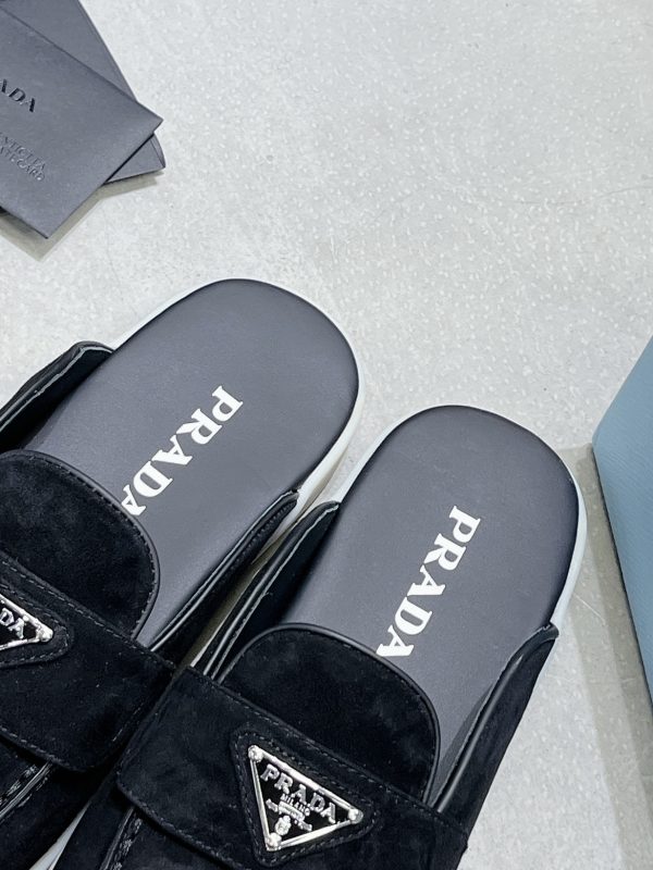 Couples Prada 2023 latest loafers half slippers C - Image 3