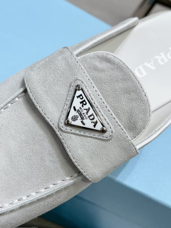 Couples Prada 2023 latest loafers half slippers D - Image 5