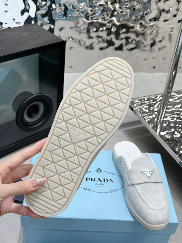 Couples Prada 2023 latest loafers half slippers D - Image 7