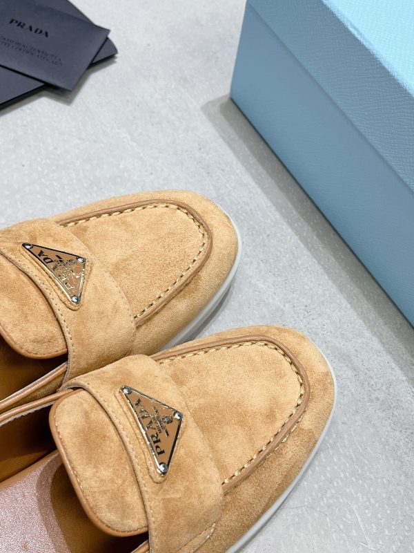 Couples Prada 2023 latest loafers half slippers E - Image 8