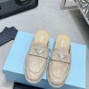 Couples Prada 2023 latest loafers half slippers H