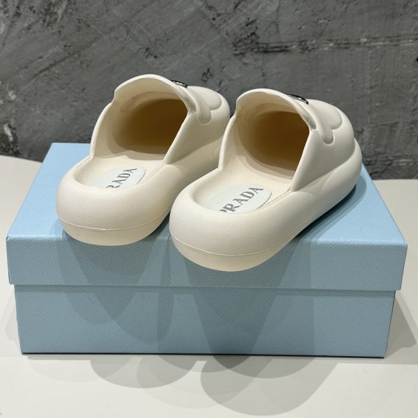 Prada 24SS Spring/Summer new platform toe slippers - Image 3