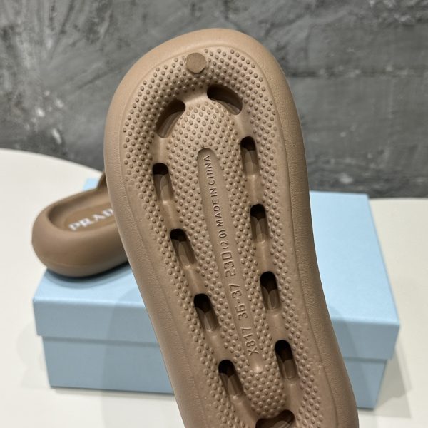 Prada 24SS Spring/Summer new platform toe slippers B - Image 9