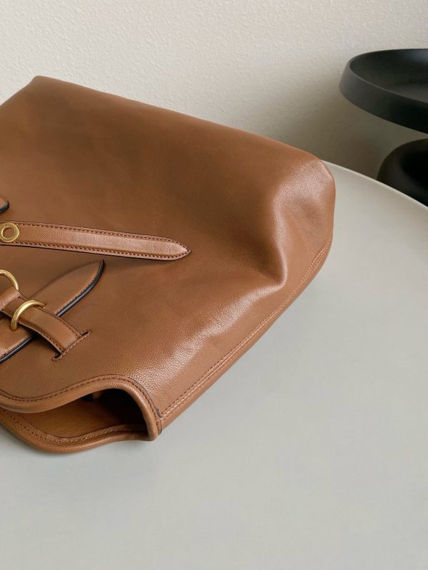 ?????? handbag stylish and fashionable Aventure briefcase brown 0010 - Image 4