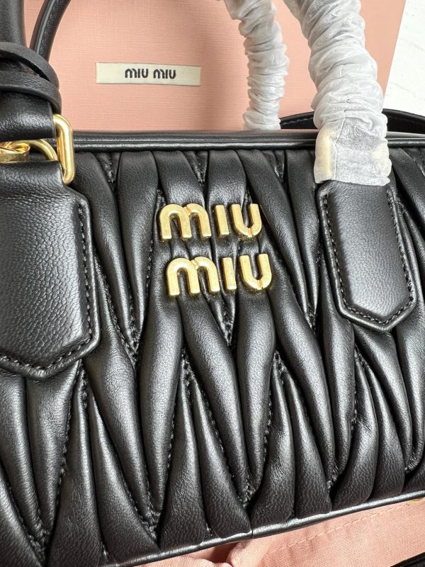 Miumiu new bowling bag white F 5BB148 - Image 4